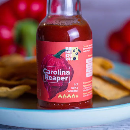 Соус с каролиной рипер 2 Супер острый 200 мл - Benerich фото 6