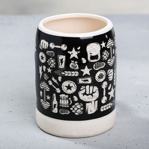 Подарочный набор Мужик всегда прав: открывашка, кружка пивная 600 мл, 18+ - Дорого внимание фото 8