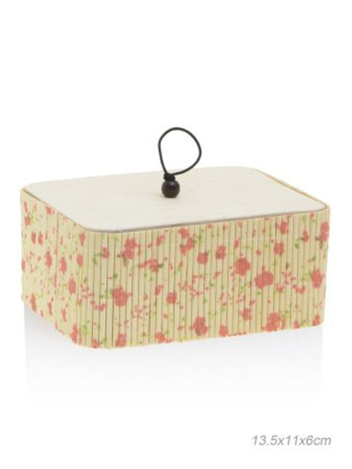 Шкатулка декоративная 13,5х11х6 бамбук / BBD39 /уп 4/72/ - Галеонтрейд фото 16