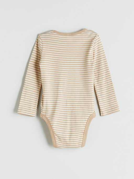 Bisiklet Yaka Erkek Bebek ??t??tl? Bodysuit