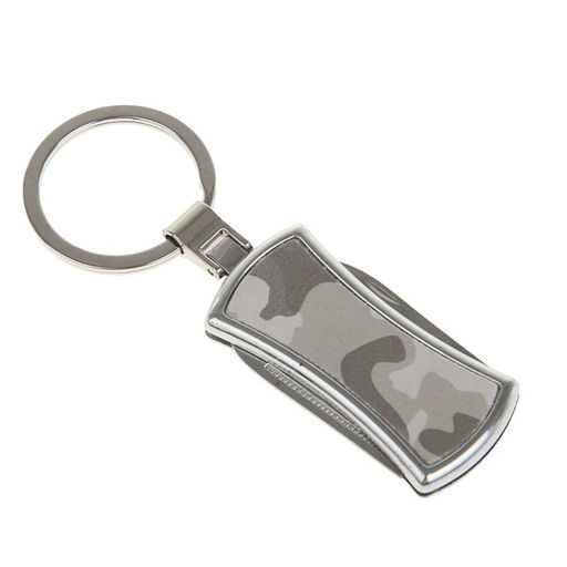 Подарочный набор 5 в 1 Хаки: фляжка 270 мл, ручка, открывалка, 2 рюмки, - Simaland фото 4