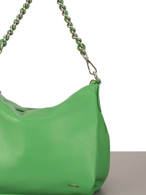 LACCOMA сумка Полли-Л815-ярко-зеленый эко кожа хлопок  фото 4