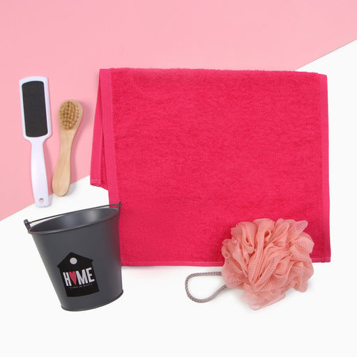 Набор подарочный Этель Home, полотенце, щётка, мочалка  фото 2