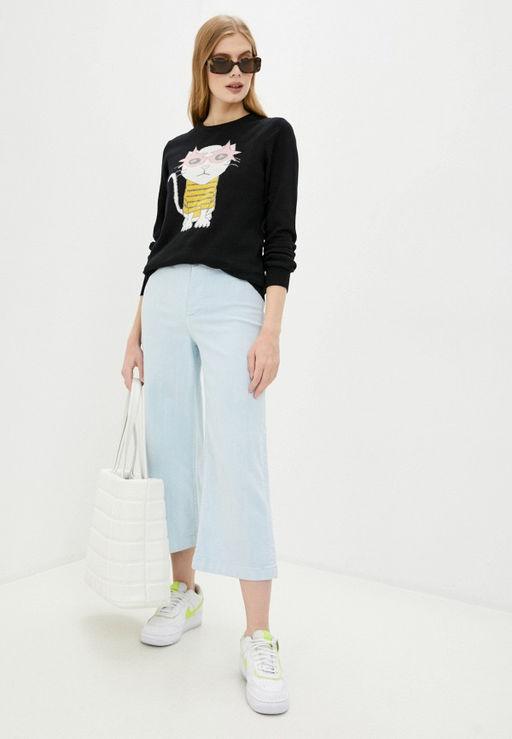 Джемпер с рисунком на полочке - Incity фото 4