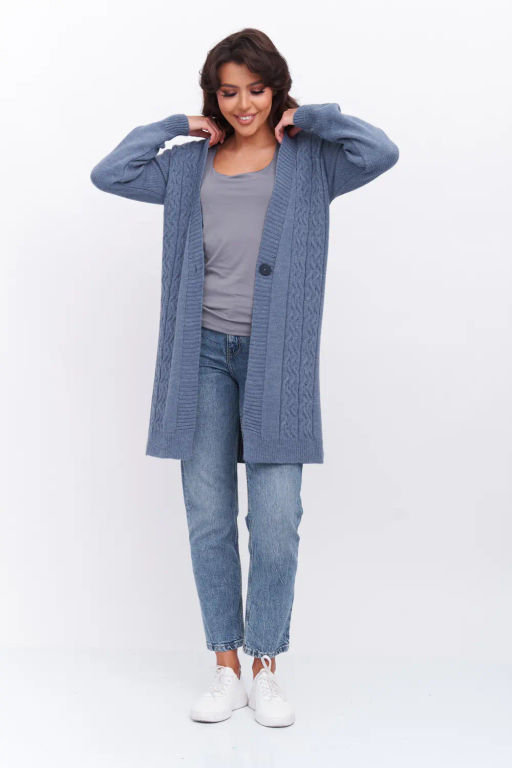 ЗЛАТА Кардиган 351834/джинс