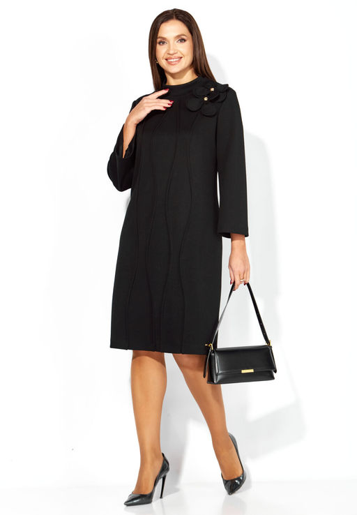 Платье ТАиЕР 1406-Р черный