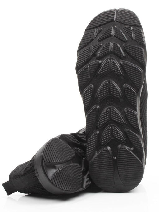 05-TEX-D03-07 BLACK Полуботинки спортивные летние мужские (текстиль)