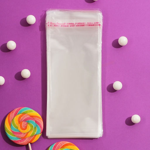 Цена за 100 шт. Пакет БОПП с клеевым клапаном, прозрачный для фасовки и упаковки, 8?14/4 см, 25 мкм - UPAK LAND фото 6