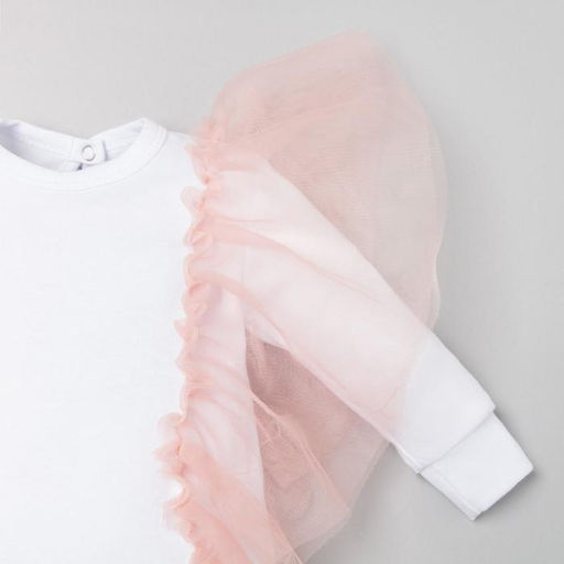 Комбинезон Крошка Я Cute, белый, рост 68-74 см фото 3