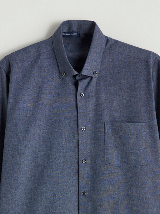 Regular Fit Gabardin Erkek G?mlek