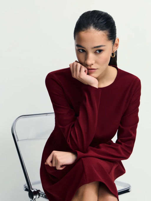 Платье мини со сборкой на бедрах / Zarina