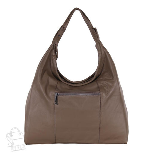 Сумка женская кожаная 970322 cappuccino Velina Fabbiano-Safenta  в Новосибирске