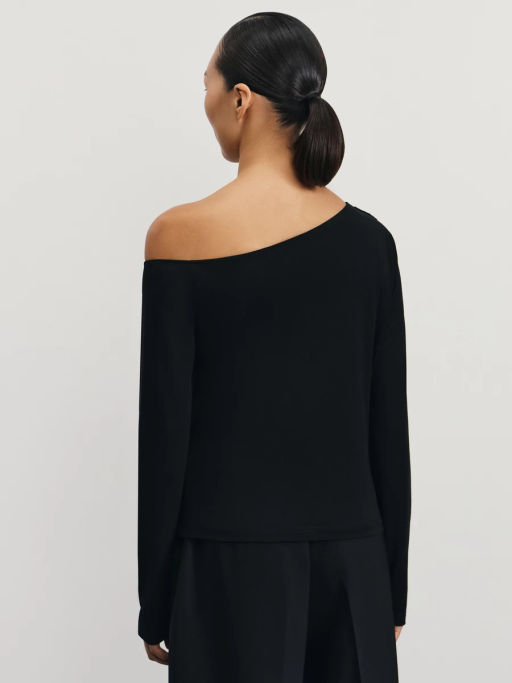 Лонгслив асимметричного кроя / Zarina фото 5