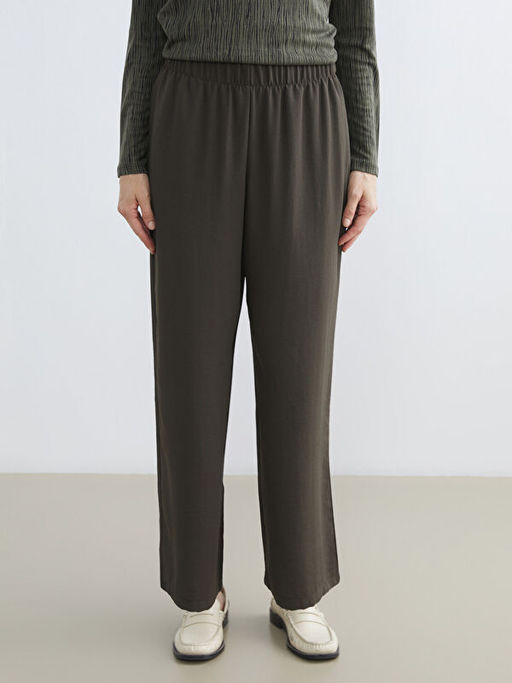 Beli Lastikli Geni? Pa?a Kad?n Pantolon