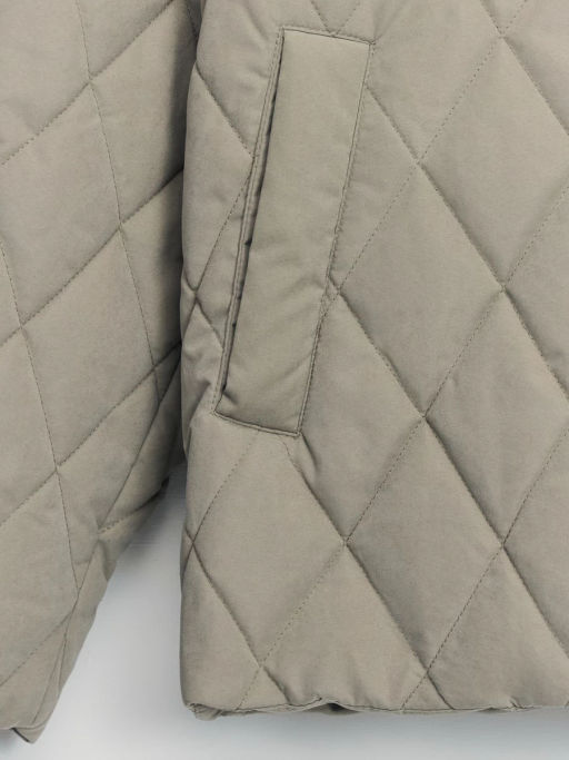 Куртка стёганая с вельветовым воротником / Zarina  фото 4