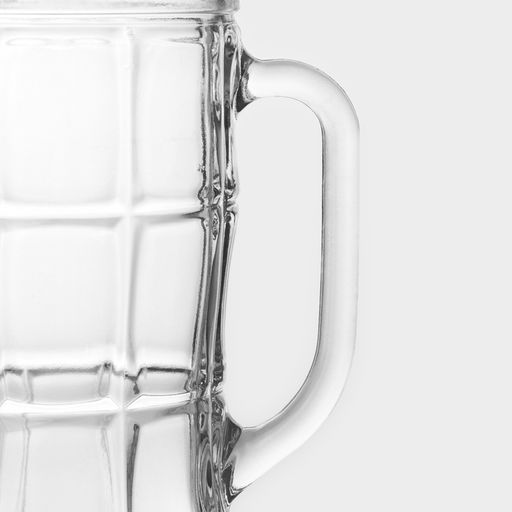 Цена за 16 шт. Пивная кружка «Прозрачная», 500 мл, стекло