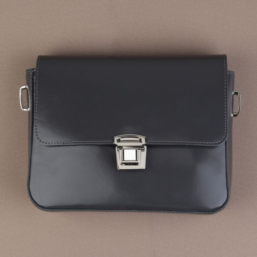 Цена за 2 шт. Застёжка для сумки, 3.5×3.8 см, цвет серебряный