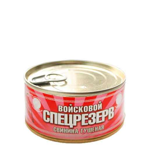 Свинина тушеная ГОСТ Высший сорт Войсковой СПЕЦРЕЗЕРВ , 325гр