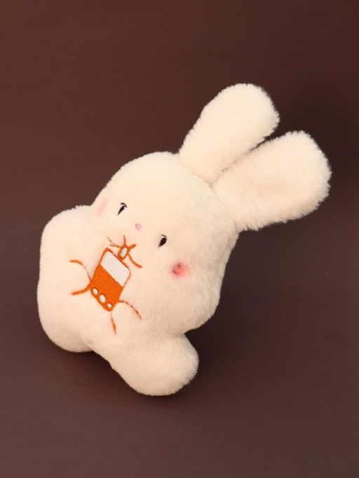 Мягкая игрушка "Crooked Rabbit with Juice", 20 см