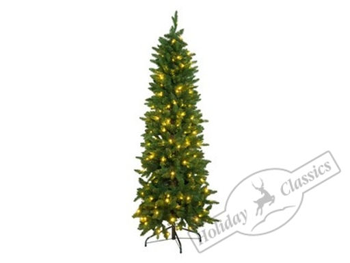 Ель Компакта зеленая хвоя PE+PVC (300 LED огней) h= 2,10 м d=0,80 м