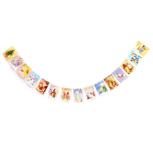 Новогодний набор «Флажки», 15 шт.