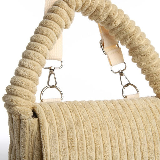 Сумка молодёжная на магните, цвет бежевый - Simaland фото 4