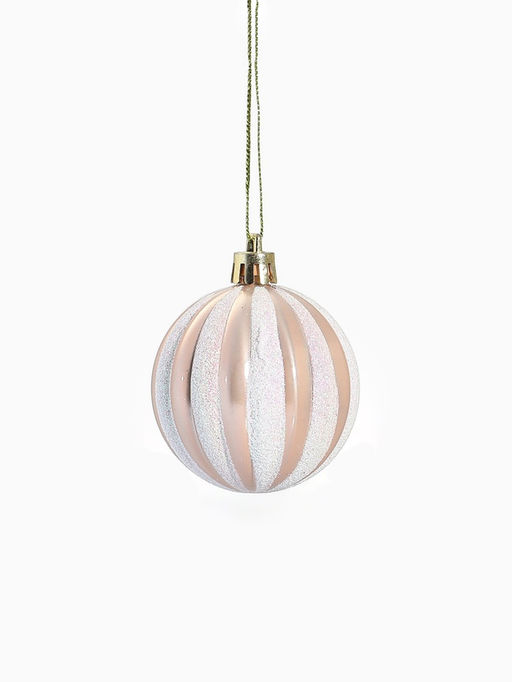 Ёлочные игрушки набор 11 шт. Чудеса 6 см, кремовый - Зимнее волшебство фото 5