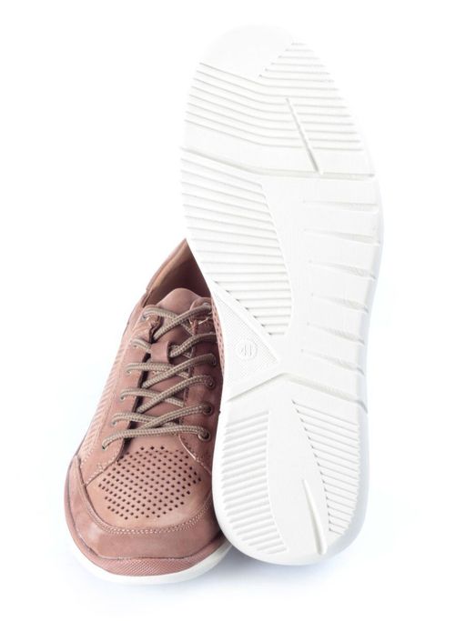 02-K698A-6 BROWN Полуботинки мужские (натуральная кожа,нубук) - Фабричный китай фото 14