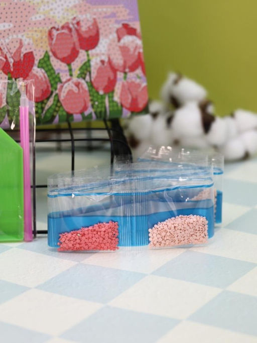 Алмазная мозаика на подрамнике Draw Me! Delicate flower, (20*20 см)