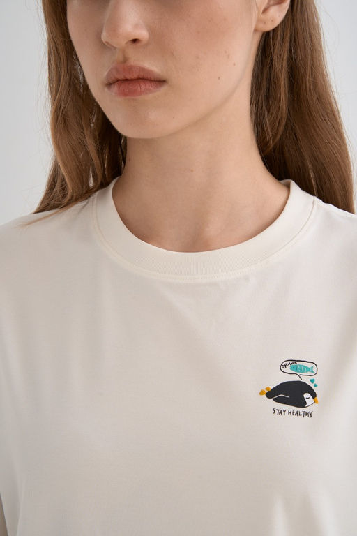 Футболка Белый ANTA SKATE SS Tee  фото 8