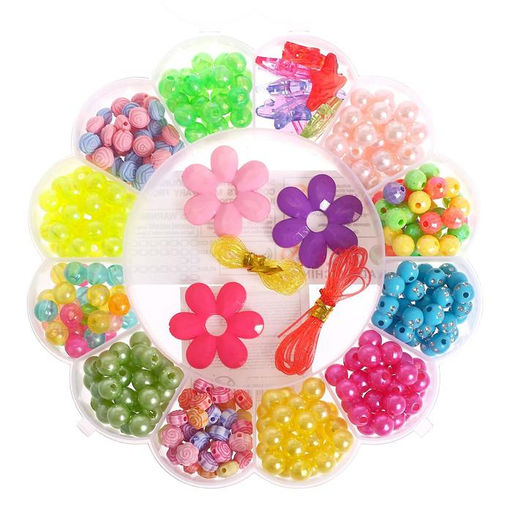 Набор для бисероплетения Цветочек, в пластиковом контейнере, МИКС - Simaland фото 2