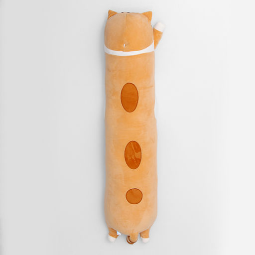 Мягкая игрушка Котик, 110 см, цвет рыжий - Simaland фото 5