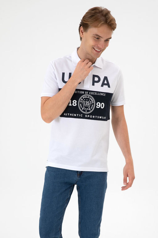 Erkek Beyaz Ti__rt Sepette S_rpriz _ndirim - U.s. polo assn фото 3
