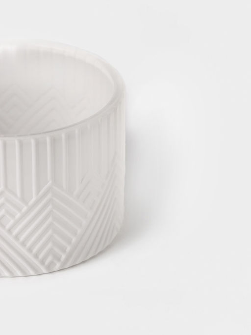 Сахарница Доляна Chess. King, 400 мл, 10.5×13.7 см, стекло, белая