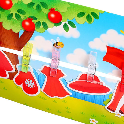 IQ- игра с прищепками Весёлая стирка - Iq-zabiaka фото 5