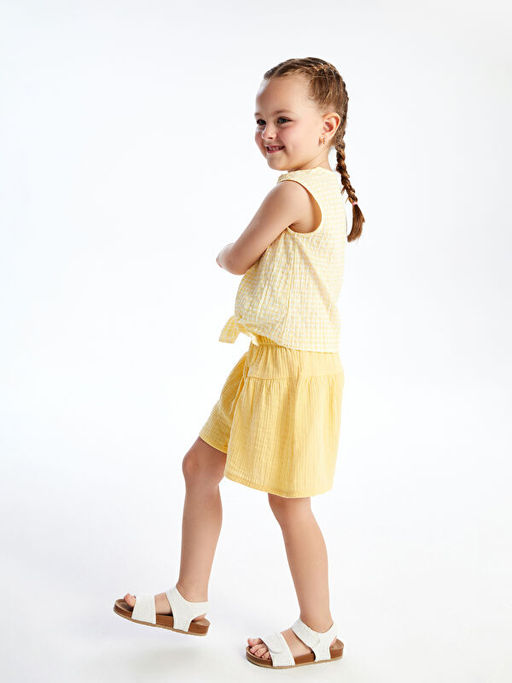 Beli Lastikli Basic M?slin K?z ?ocuk ?ort