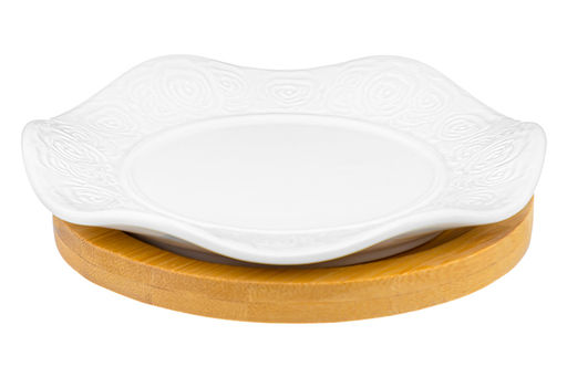 Подставка п/лимон 12,5*12,5*11 см Розы на дер. подставке - Elan gallery фото 21