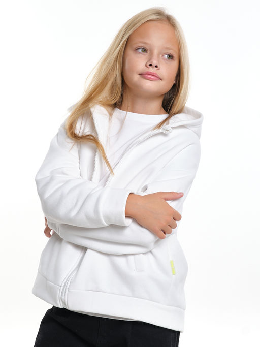 Толстовка на молнии с начесом для девочки UD 8017 касар - Mini maxi фото 9