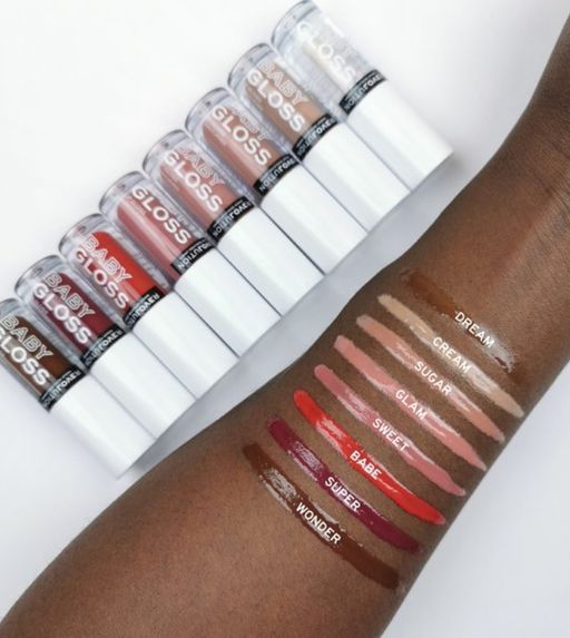Relove by Revolution Блеск для губ Baby Gloss Lip Gloss, Sugar 2,2 мл  фото 3