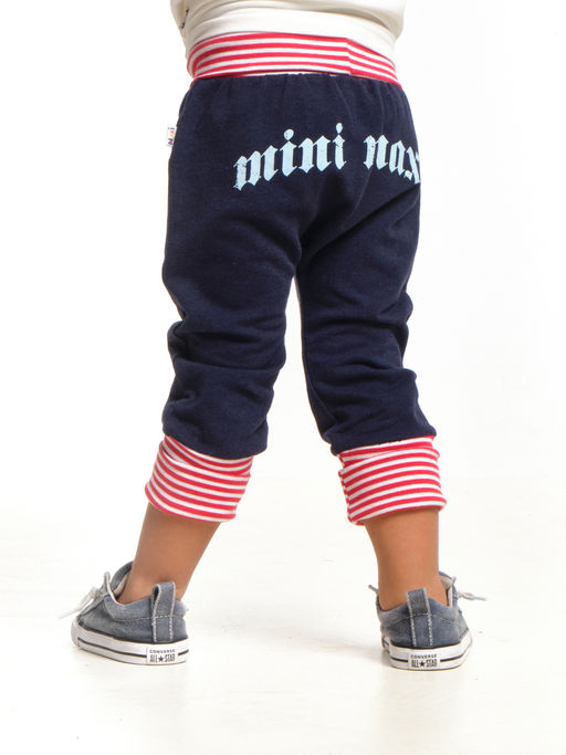 Бриджи на резинке для малышей UD 0983 синий - Mini maxi фото 2