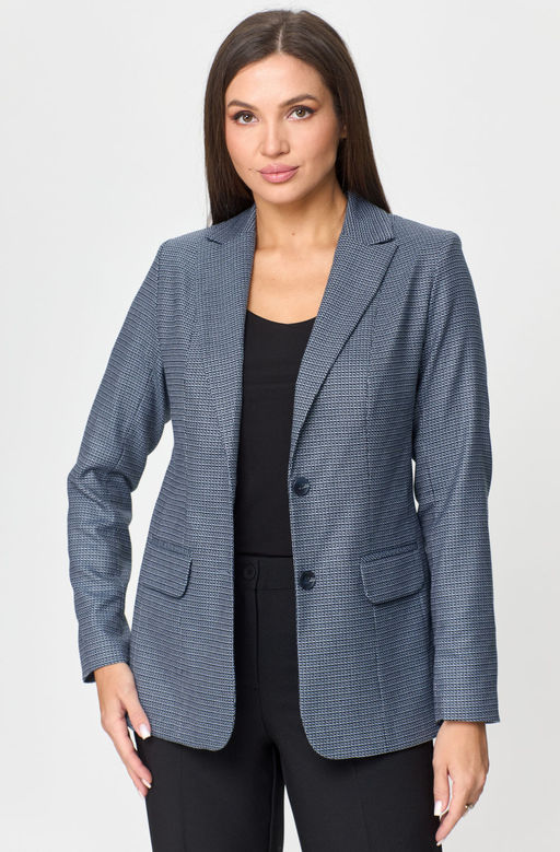 Жакет БелЭльСтиль 203 сине-черный