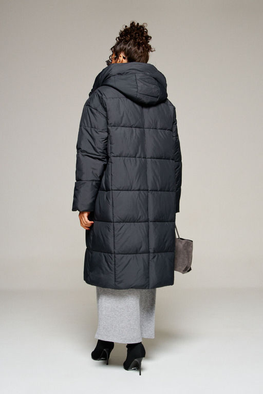 Пальто Beautiful Free 8016-Р черный