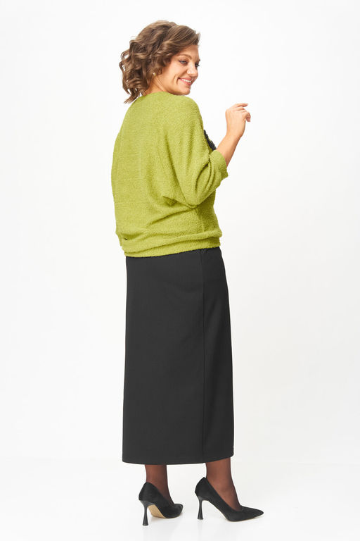 Костюм Michel Chic 1407 салатовый, черный