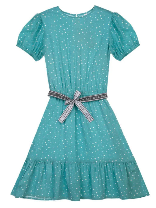 PlayToday / Платье текстильное для девочек  фото 5