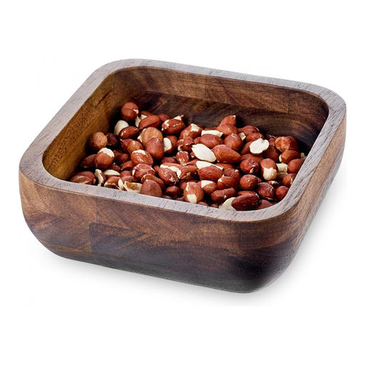 Миска сервировочная Walmer Organic 15х15 см, цвет темное дерево  фото 2