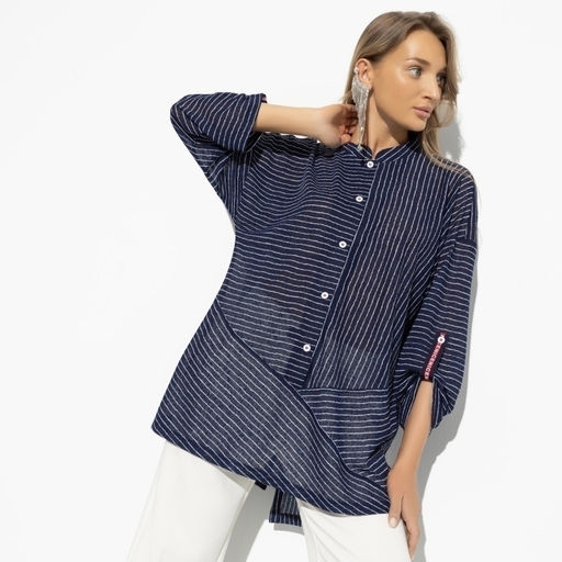 Блуза Эксперт привлекательности (blue fashion) - Charutti фото 2