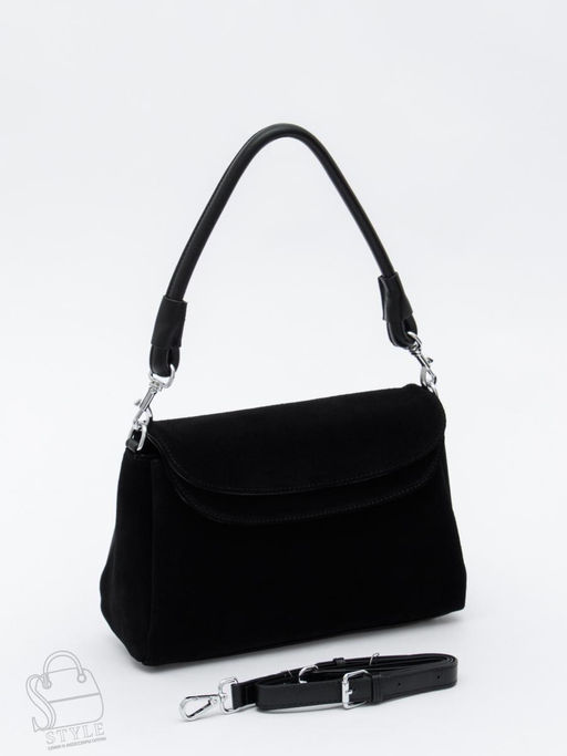 Сумка женская кожаная 0037VG black Vitelli Grassi