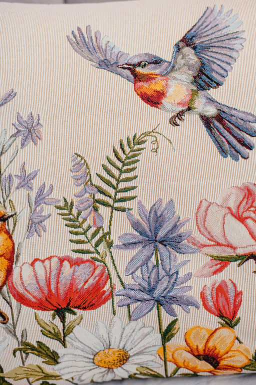 Наволочка декоративная 50х50 Птички