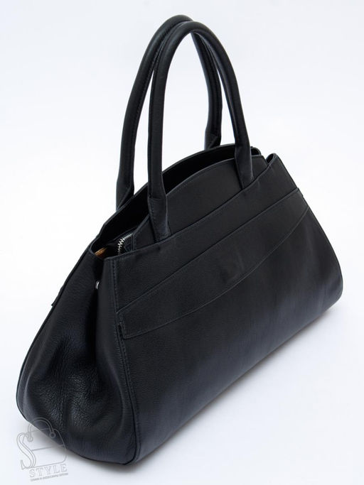 Сумка женская кожаная 3380-2QP black Polina&Eiterou в Новосибирске