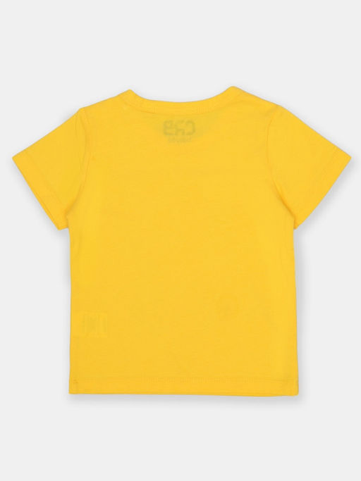 CRB wear/CSBB 63745-30-392 Футболка для мальчика,желтый/Ex.Cherubino  фото 3